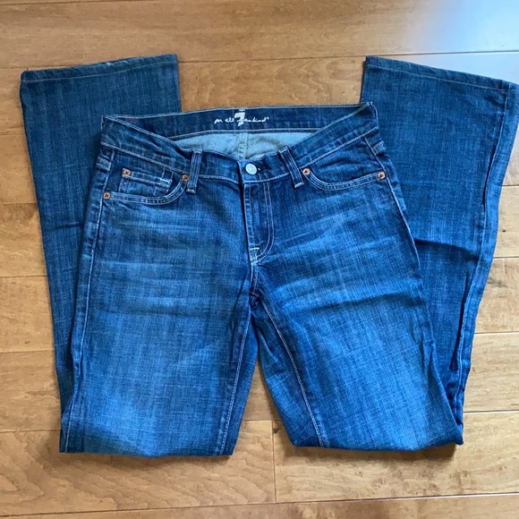 7 For All Mankind Jeans  Womens Sz 28 - Picture 7 of 8